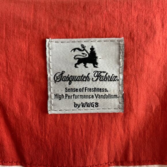 SASQUATCHfabrix Size XL Off White Quilted Cotton Blend Jacket - Picture 4 of 8